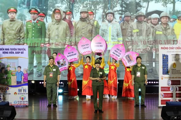 Đội thi phường Tương Mai đạt giải Ba tại vòng bảng số 1 Hội thi "Lực lượng tham gia bảo vệ an ninh, trật tự ở cơ sở giỏi" Thành phố Hà Nội năm 2026- Ảnh 2.
