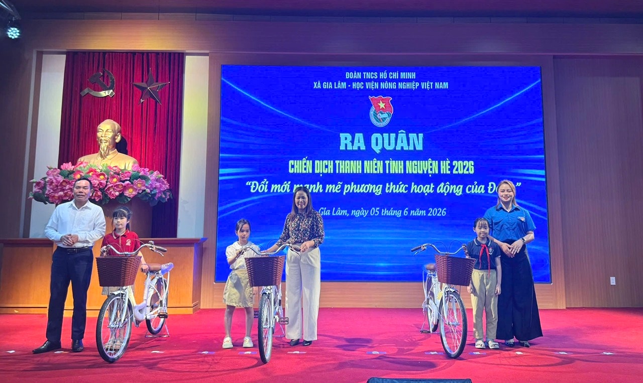 Xã Gia Lâm ra quân Chiến dịch Thanh niên tình nguyện Hè năm 2026- Ảnh 1.