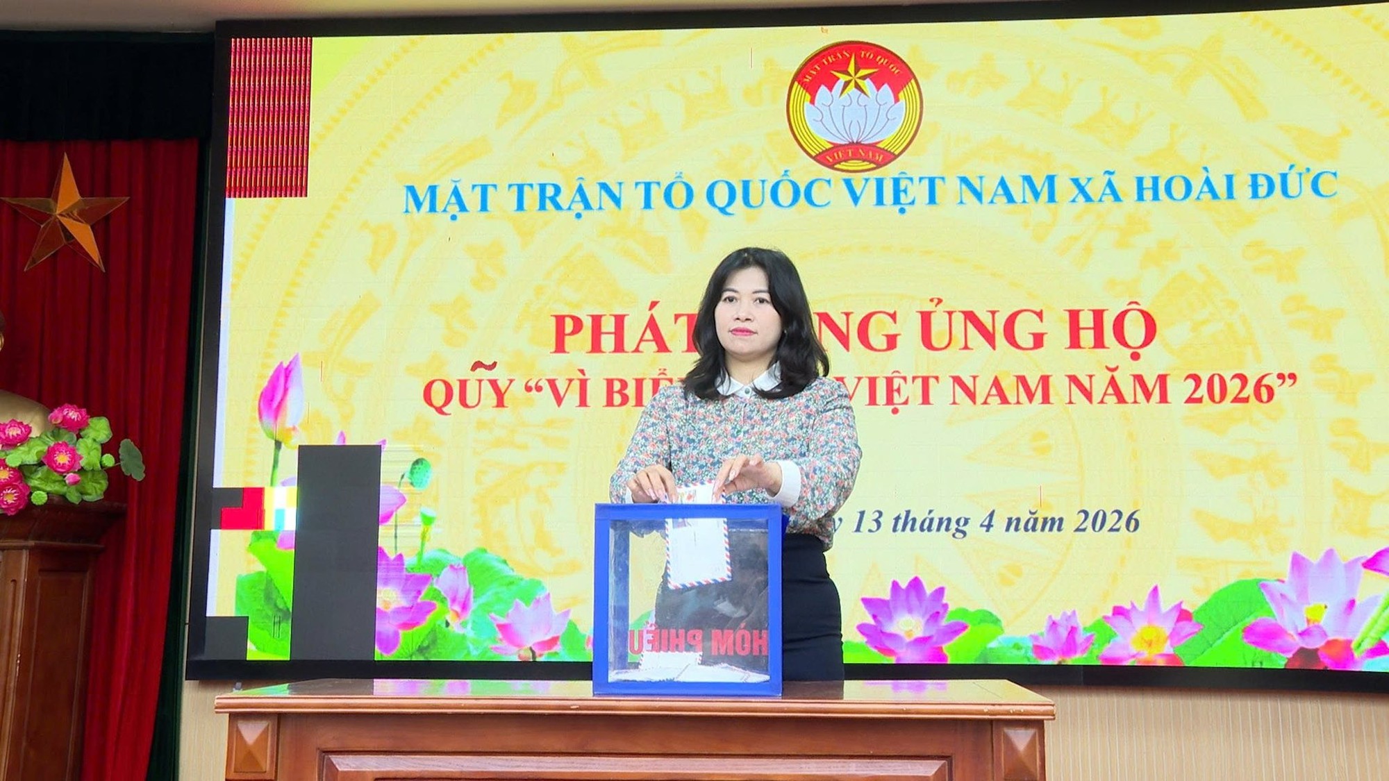 Xã Hoài Đức ủng hộ hơn 645 triệu đồng vào Quỹ “Vì biển, đảo Việt Nam”- Ảnh 2.