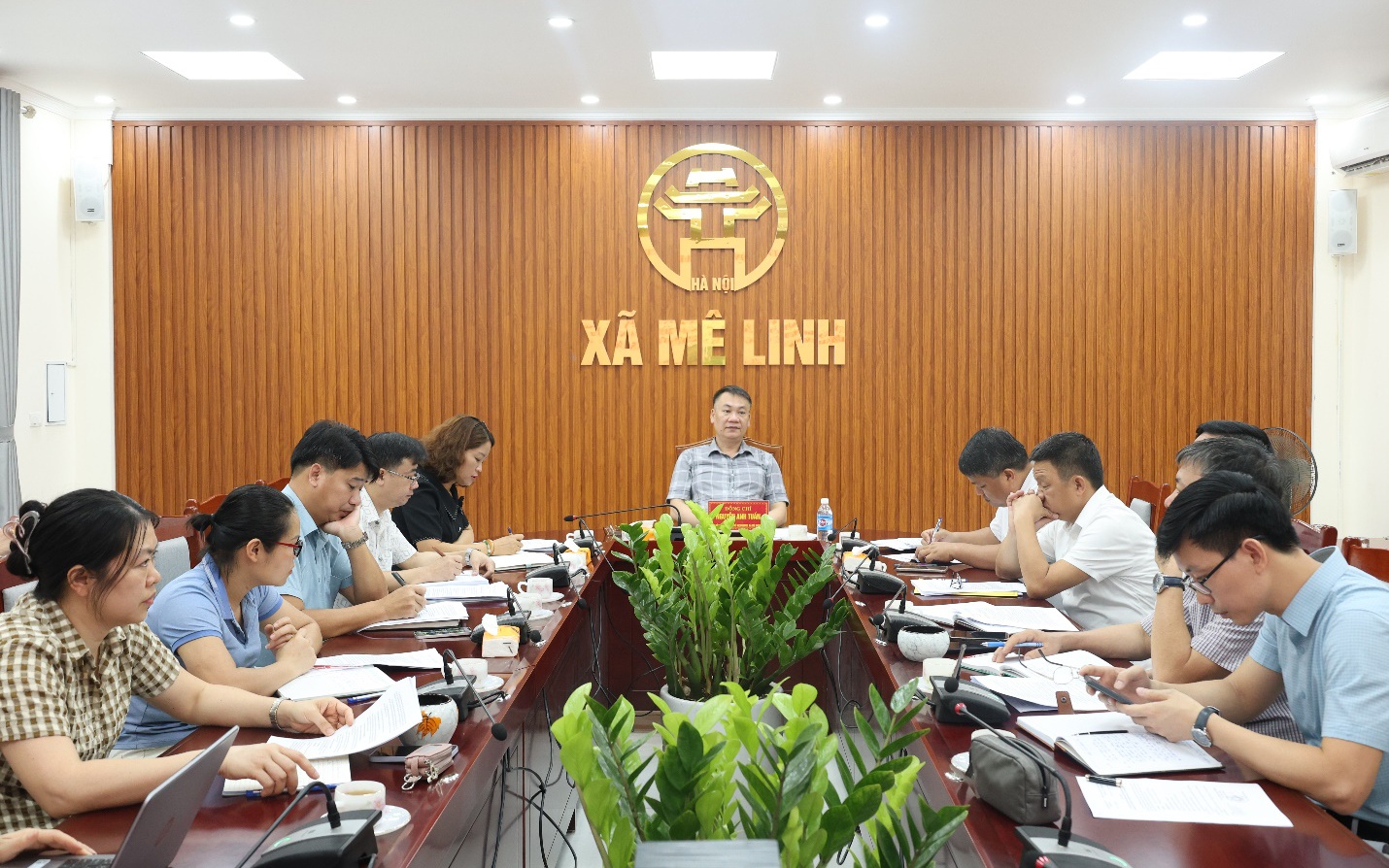 Hội nghị liên tịch thống nhất nội dung kỳ họp thường lệ giữa năm 2026 HĐND xã khóa XXI