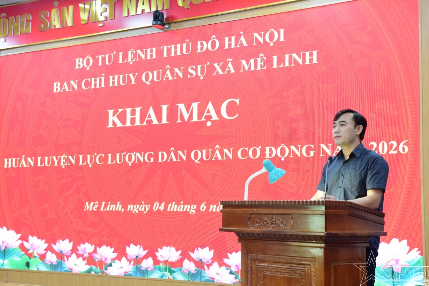 Ban CHQS xã Mê Linh huấn luyện lực lượng dân quân cơ động năm 2026- Ảnh 2.