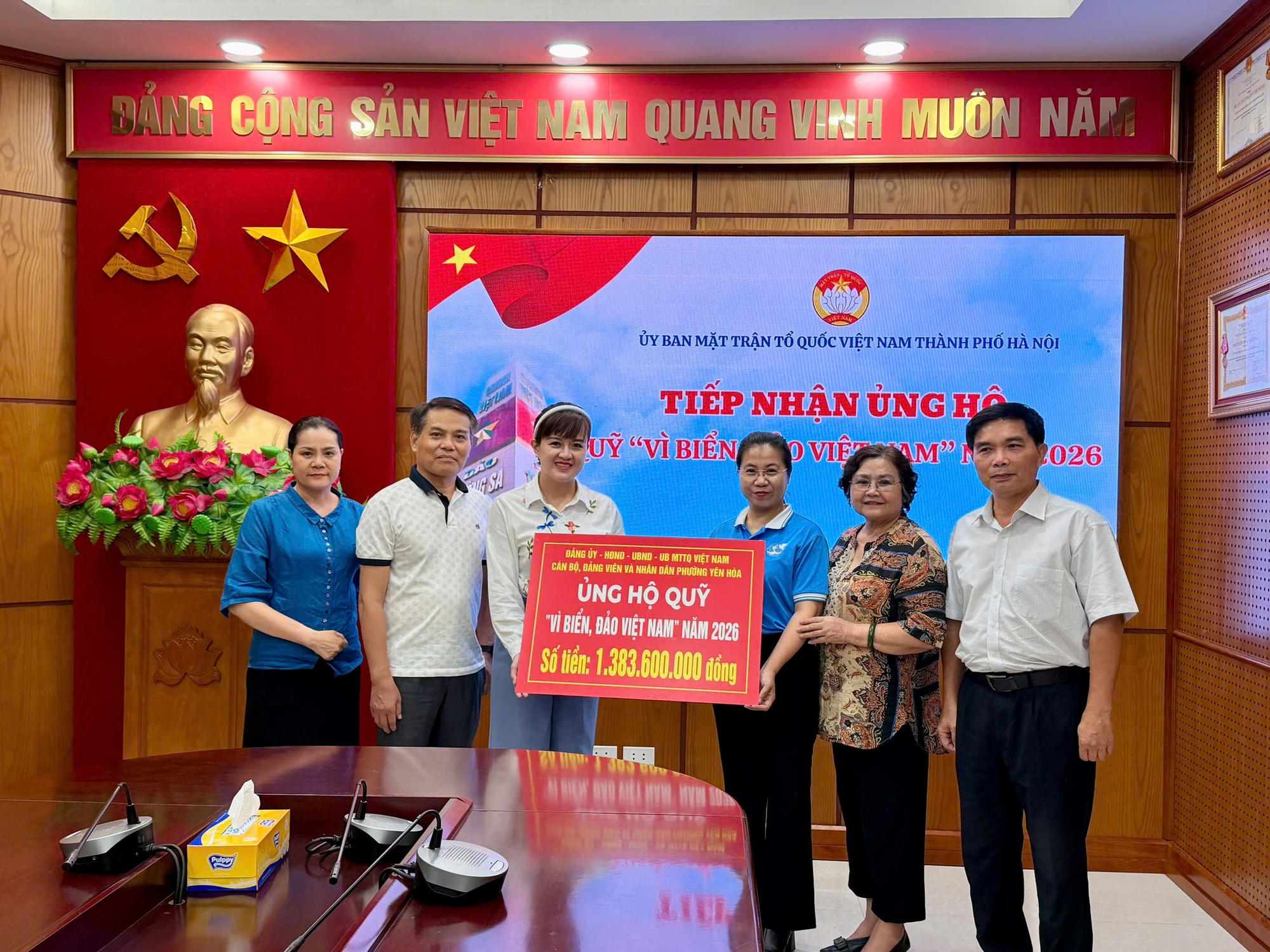 Nhân dân phường Yên Hòa tích cực ủng hộ Quỹ "Vì biển, đảo Việt Nam" năm 2026- Ảnh 2.