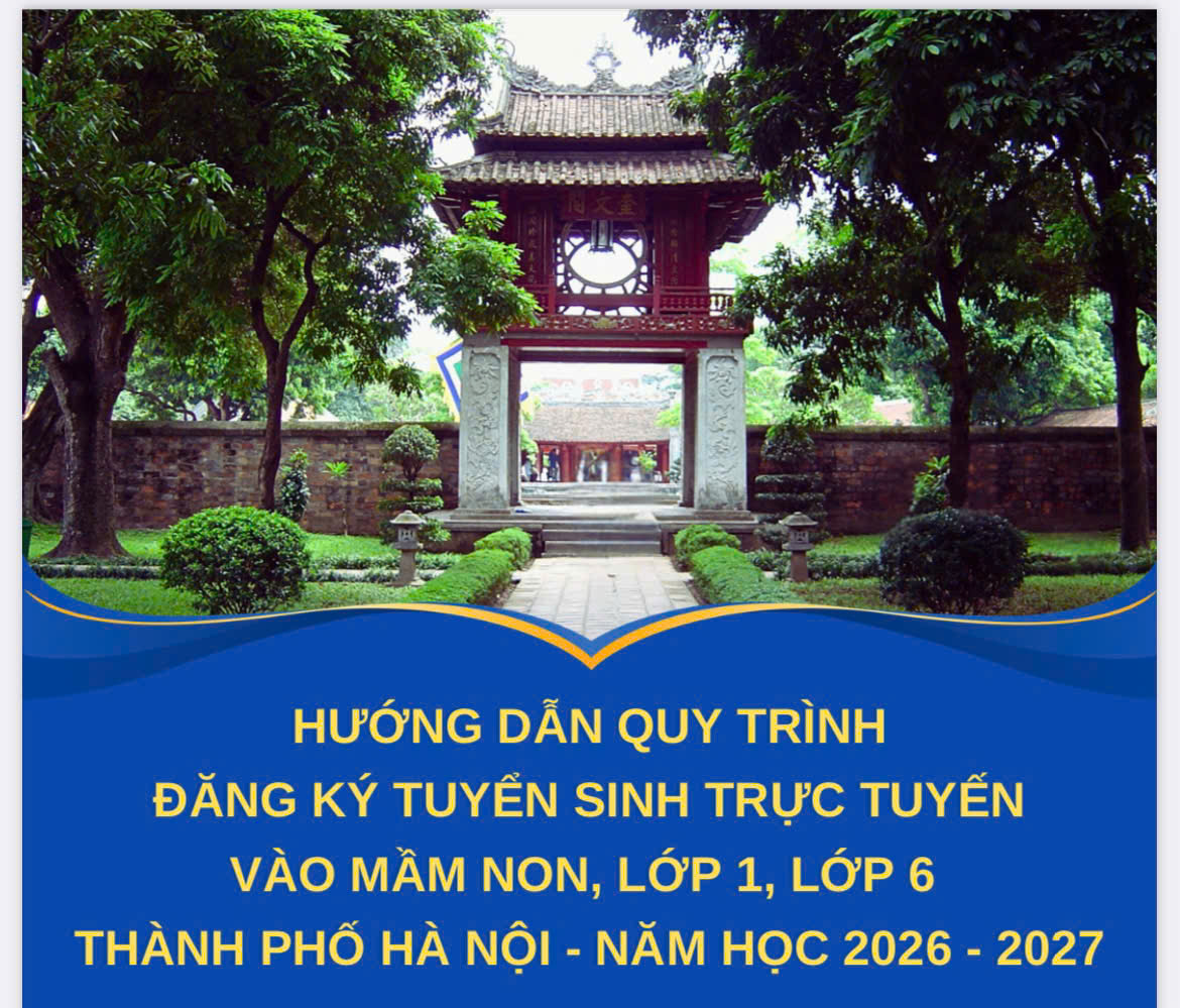 Vận hành thử nghiệm hệ thống đăng ký tuyển sinh trực tuyến đầu cấp năm học 2026 – 2027:  Phụ huynh xã Hoài Đức cần làm gì để chủ động cho con?- Ảnh 1.