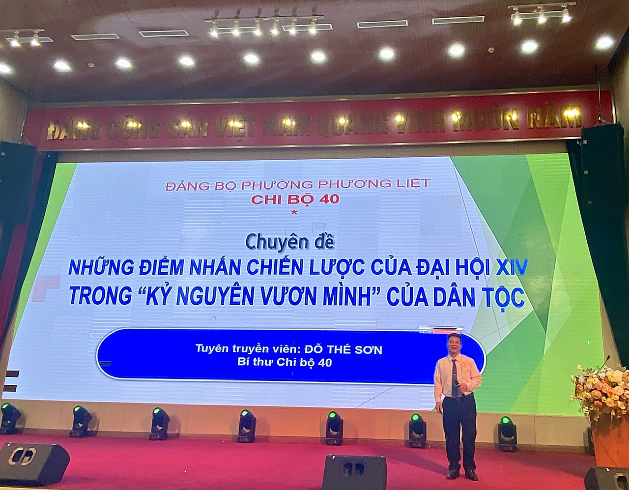 Phường Phương Liệt ghi dấu ấn tại Vòng Sơ khảo Hội thi Báo cáo viên, tuyên truyền viên giỏi thành phố Hà Nội năm 2026- Ảnh 1.