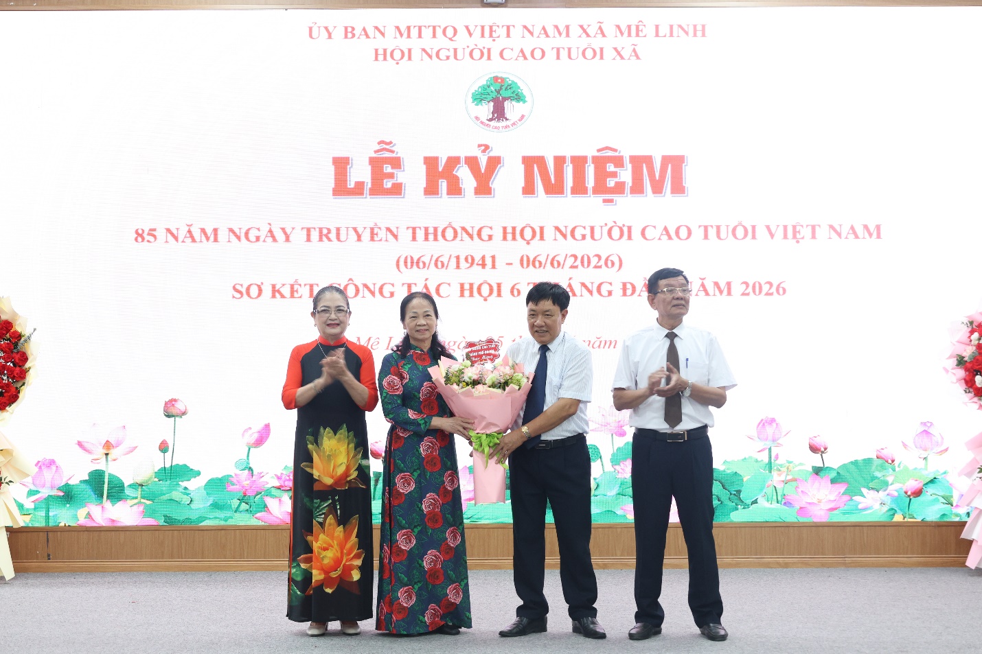 Xã Mê Linh kỷ niệm 85 năm Ngày truyền thống Người cao tuổi Việt Nam- Ảnh 1.