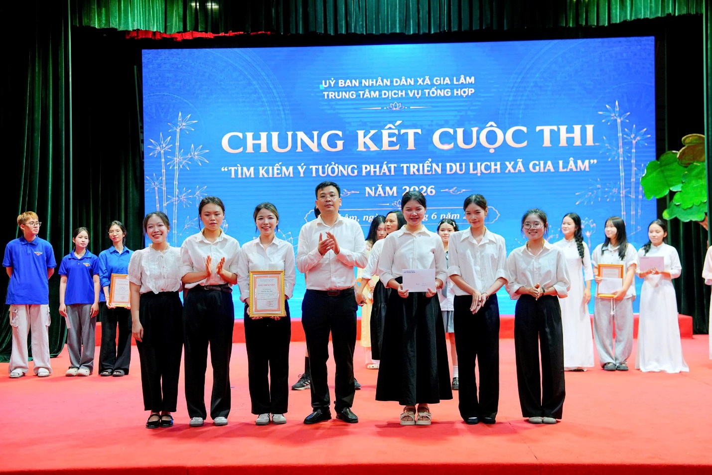 Sôi nổi vòng chung kết Cuộc thi “Tìm kiếm ý tưởng phát triển du lịch xã Gia Lâm năm 2026”- Ảnh 5.