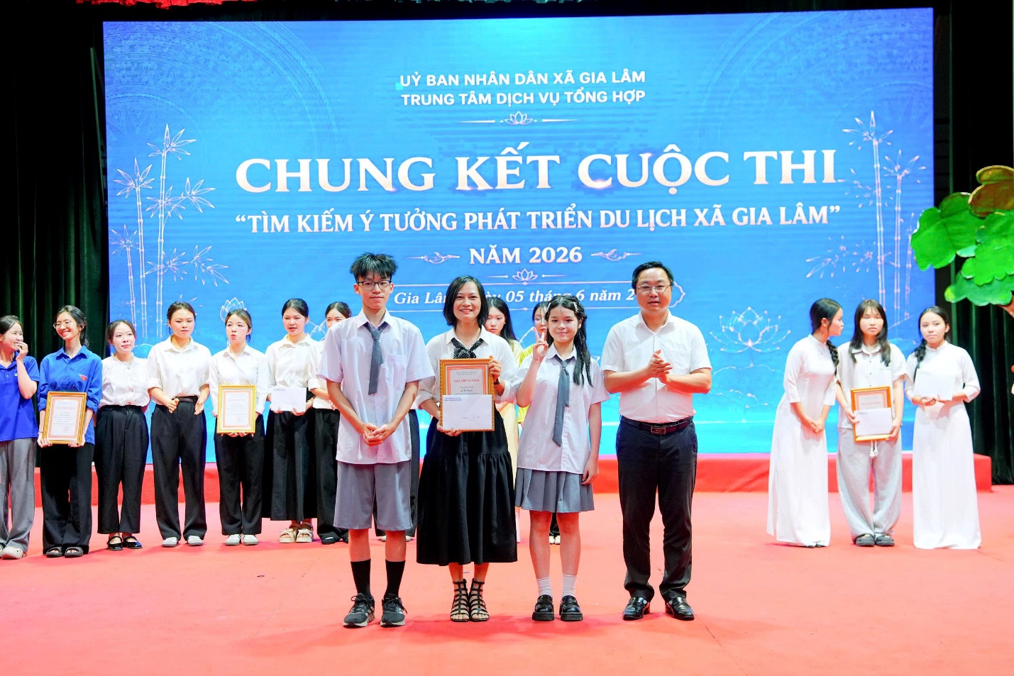 Sôi nổi vòng chung kết Cuộc thi “Tìm kiếm ý tưởng phát triển du lịch xã Gia Lâm năm 2026”- Ảnh 6.