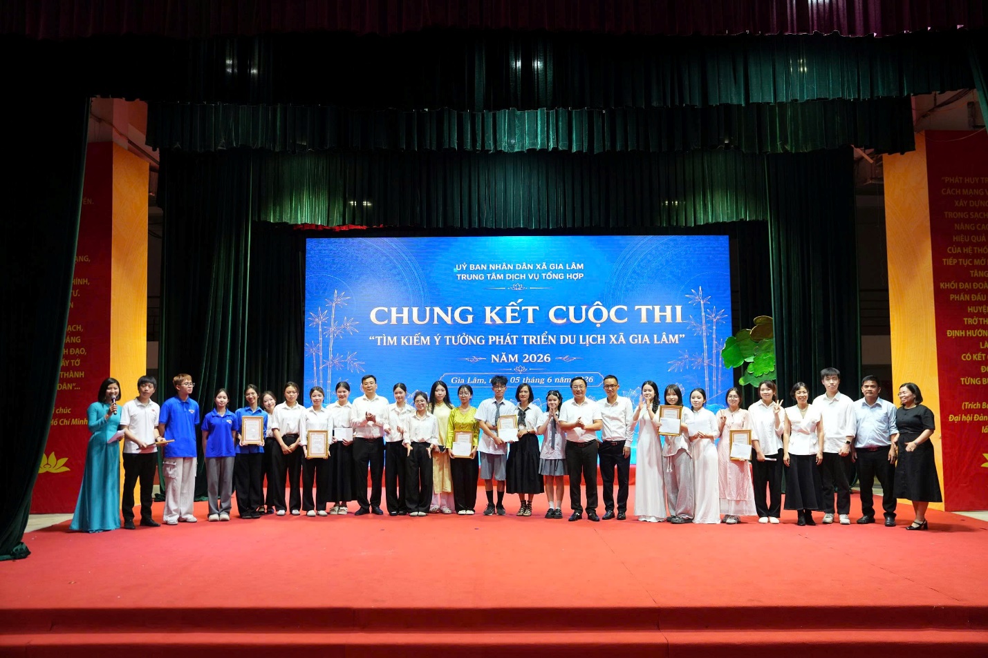 Sôi nổi vòng chung kết Cuộc thi “Tìm kiếm ý tưởng phát triển du lịch xã Gia Lâm năm 2026”- Ảnh 7.