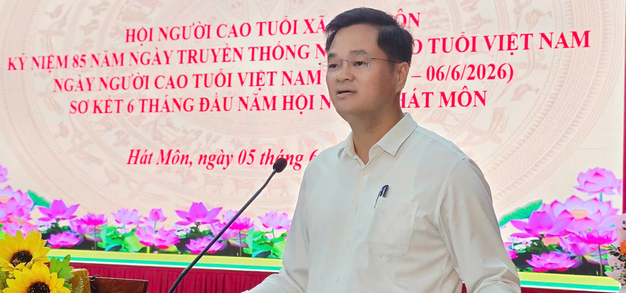 Hội NCT xã Hát Môn kỷ niệm 85 năm Ngày truyền thống Người cao tuổi Việt Nam; sơ kết 6 tháng công tác hội năm 2026- Ảnh 4.