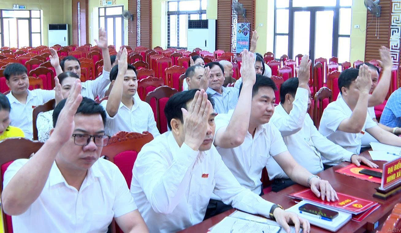 HĐND XÃ HÁT MÔN TỔ CHỨC KỲ HỌP THỨ II – KỲ HỌP CHUYÊN ĐỀ- Ảnh 3.