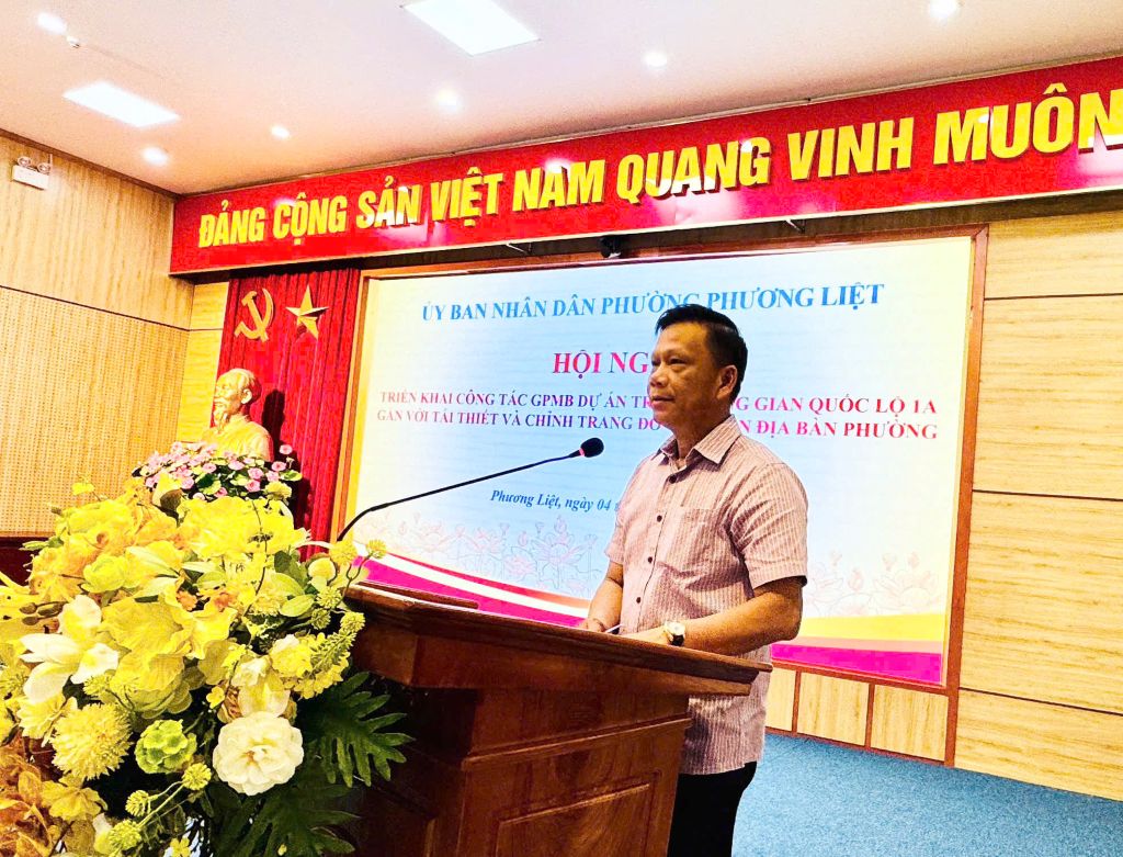 PHƯƠNG LIỆT: TRIỂN KHAI CÔNG TÁC GIẢI PHÓNG MẶT BẰNG DỰ ÁN TRỤC KHÔNG GIAN QUỐC LỘ 1A- Ảnh 2.