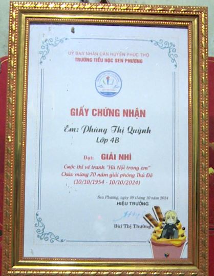 Câu chuyện về nghị lực và ước mơ của em Phùng Thị Quỳnh, học sinh Trường Tiểu học Sen Phương- Ảnh 6.