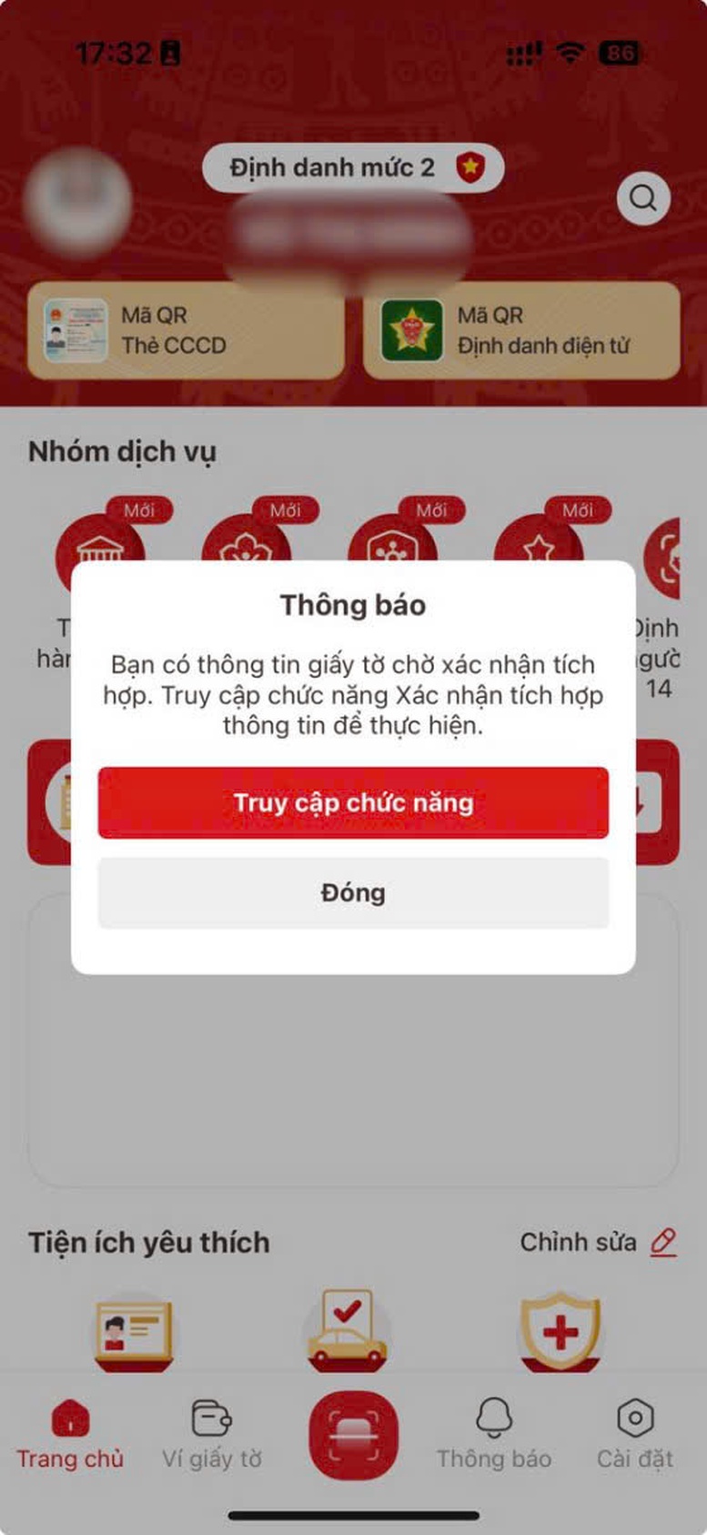 Hướng dẫn TỰ XÁC THỰC SIM CHÍNH CHỦ trên VNeID- Ảnh 1.