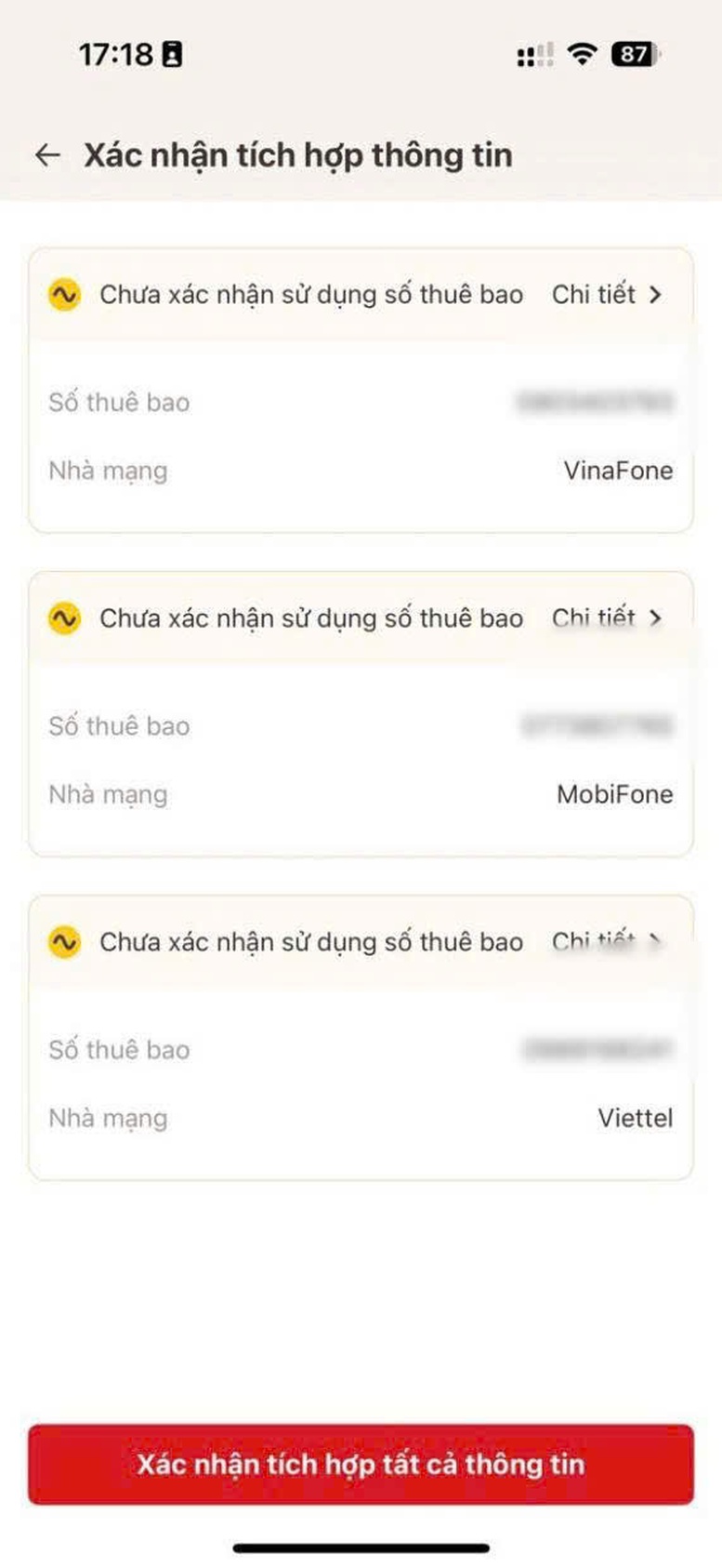 Hướng dẫn TỰ XÁC THỰC SIM CHÍNH CHỦ trên VNeID- Ảnh 4.