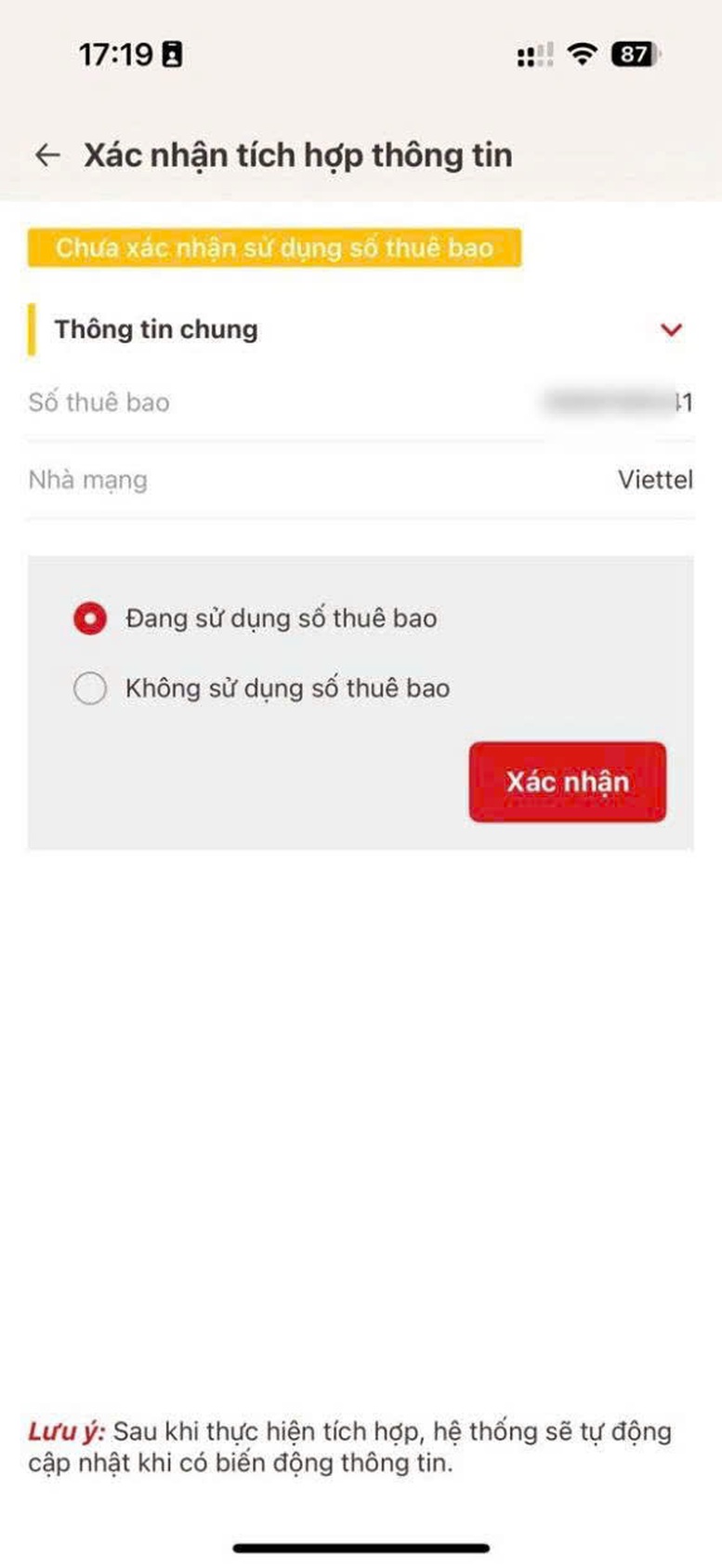 Hướng dẫn TỰ XÁC THỰC SIM CHÍNH CHỦ trên VNeID- Ảnh 5.