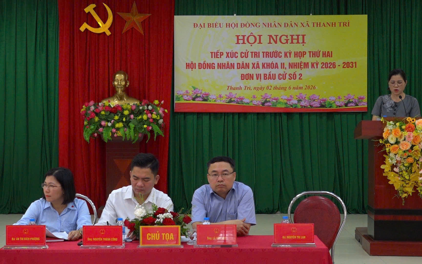 Cử tri đơn vị bầu cử số 2 và số 5 xã Thanh Trì: Nhiều ý kiến tâm huyết về giải phóng mặt bằng, trật tự xây dựng và văn minh đô thị