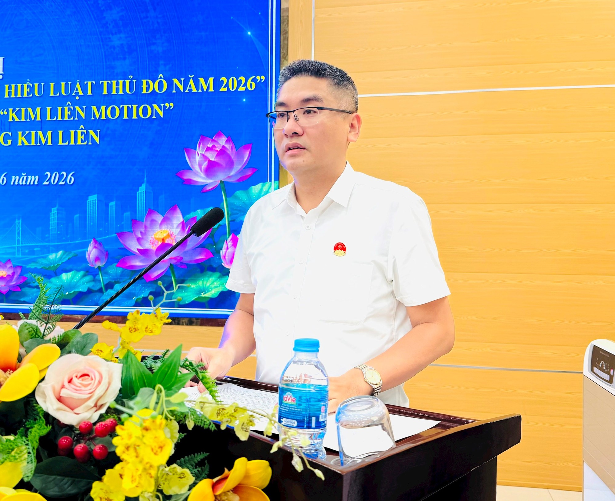Phường Kim Liên phát động Cuộc thi trực tuyến “Tìm hiểu Luật Thủ đô năm 2026”- Ảnh 1.