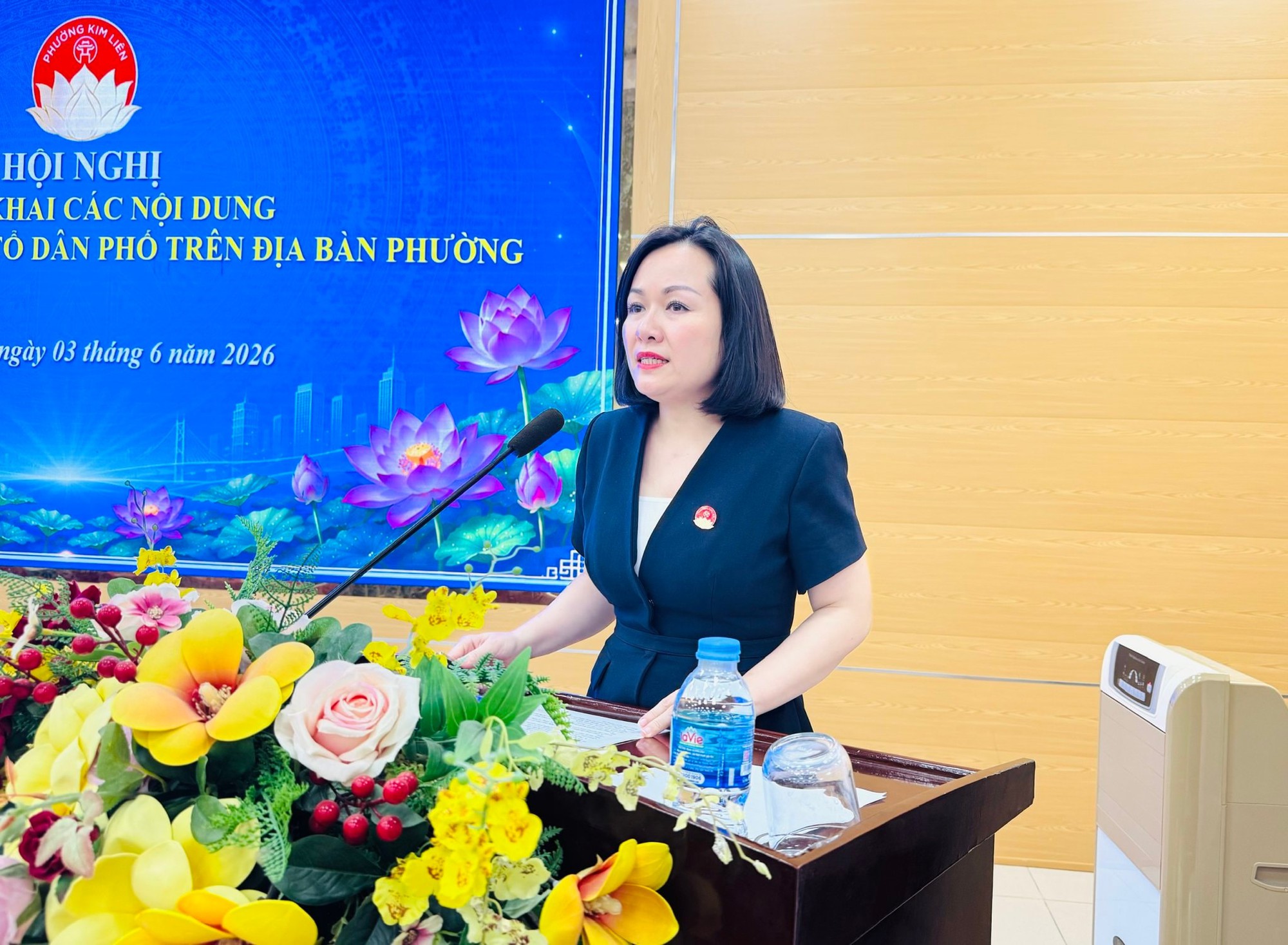 Phường Kim Liên dự kiến còn 26 tổ dân phố sau sắp xếp- Ảnh 1.