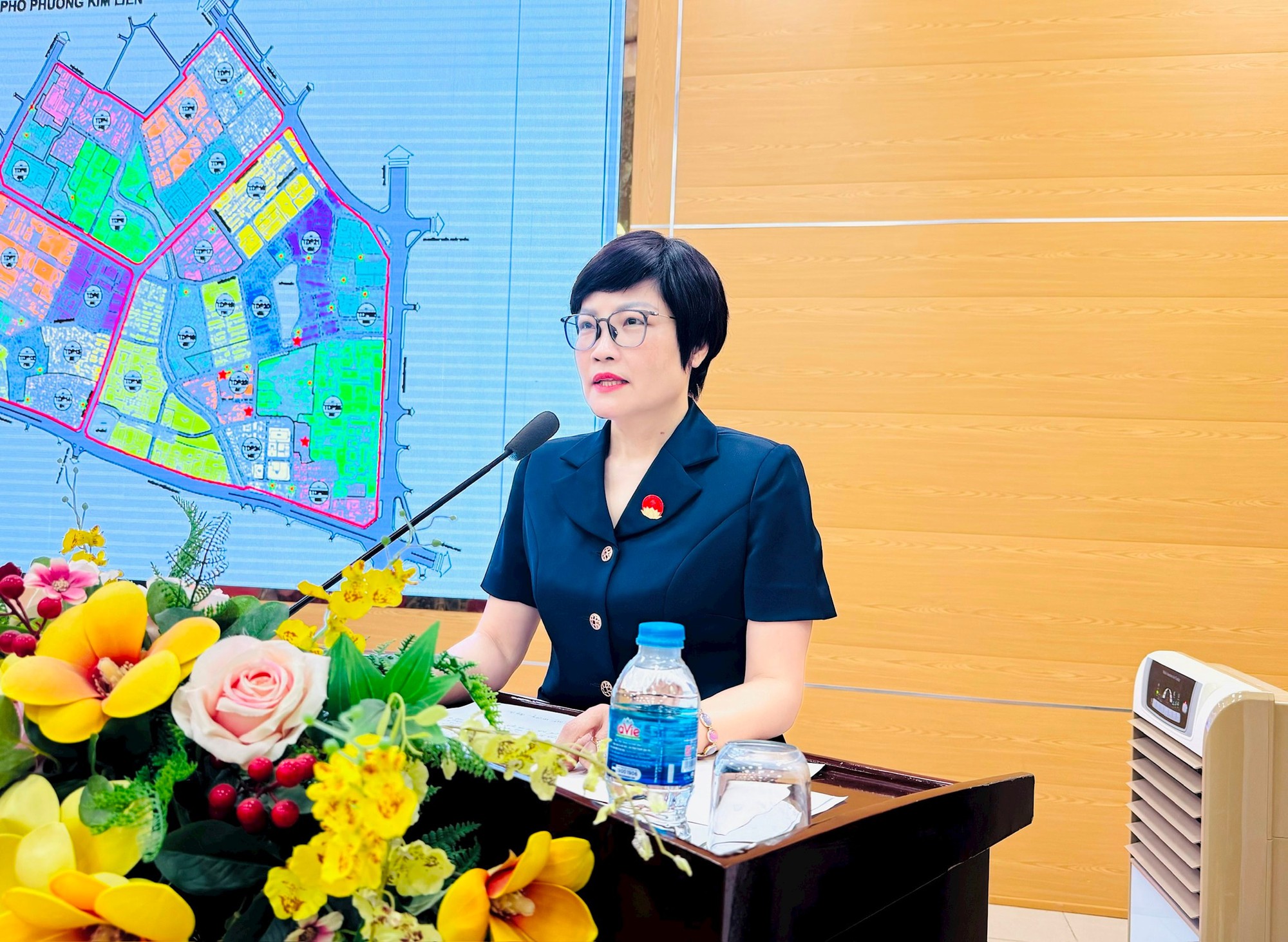 Phường Kim Liên dự kiến còn 26 tổ dân phố sau sắp xếp- Ảnh 3.