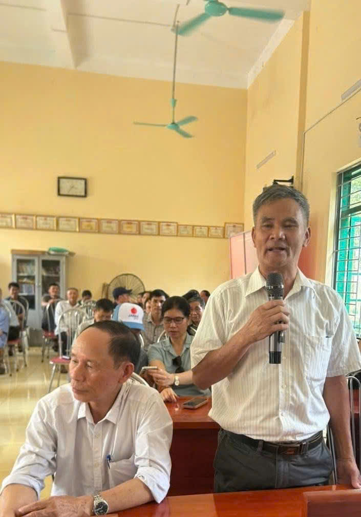 TỔ ĐẠI BIỂU HĐND XÃ SÓC SƠN TIẾP XÚC CỬ TRI TẠI ĐƠN VỊ BẦU CỬ SỐ 5- Ảnh 2.