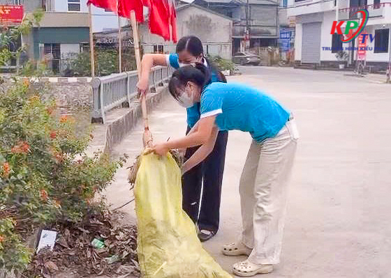 Xã Kiều Phú tổ chức Lễ phát động Phong trào thi đua toàn dân chung sức bảo vệ môi trường.- Ảnh 8.
