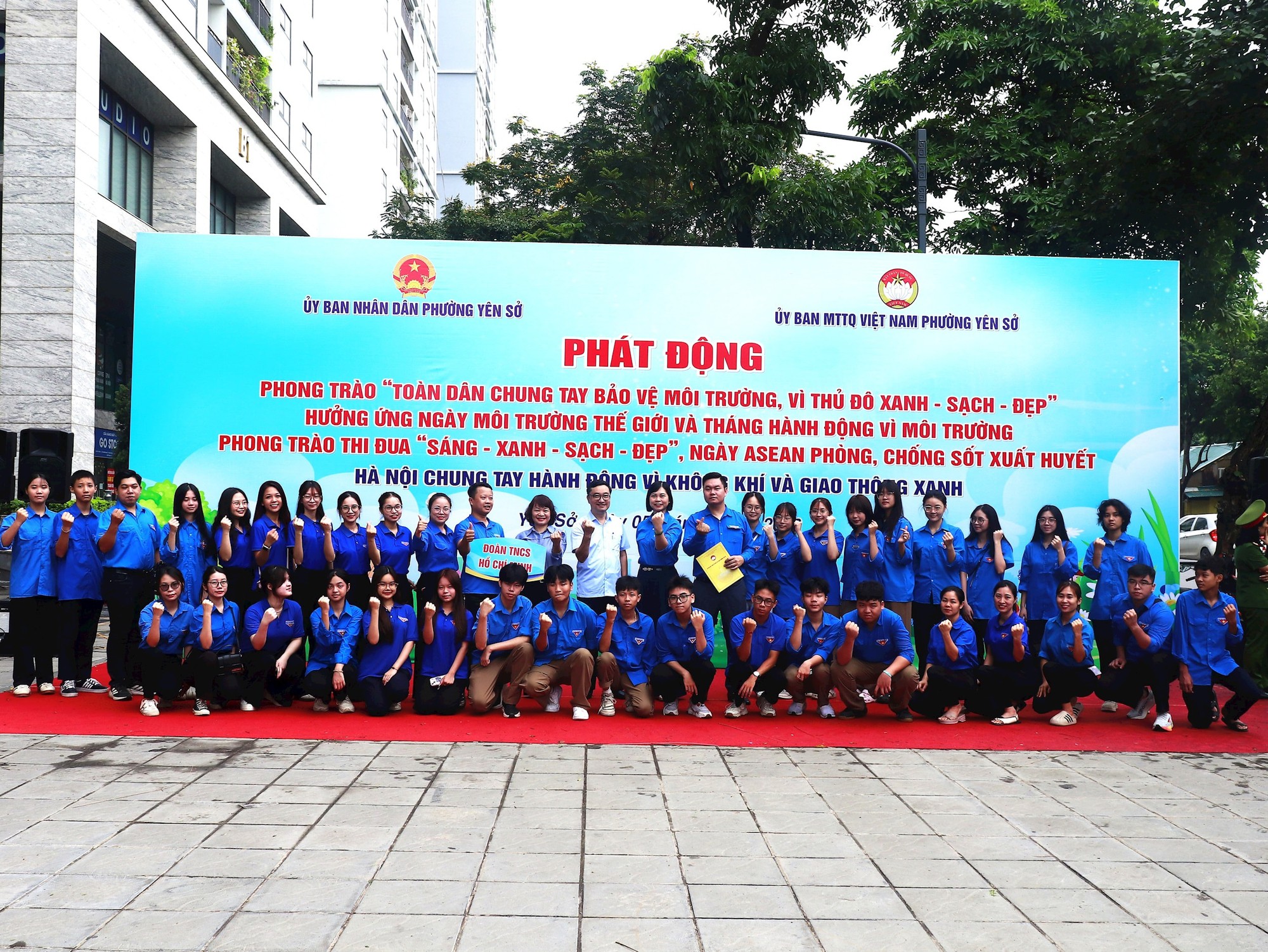 Phường Yên Sở: Chung tay vì môi trường sống xanh, bền vững- Ảnh 5.