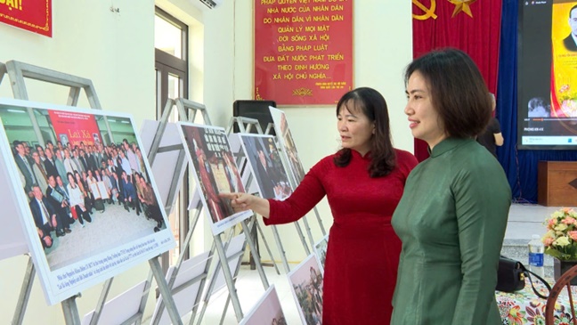 Đồng chí Trần Văn Nghĩa-Phó Bí thư Thường trực Đảng ủy xã dự lễ kỷ niệm 80 năm ngày mất cụ Nguyễn Đình Khánh, Tổ nghề nhiếp ảnh Lai Xá- Ảnh 6.