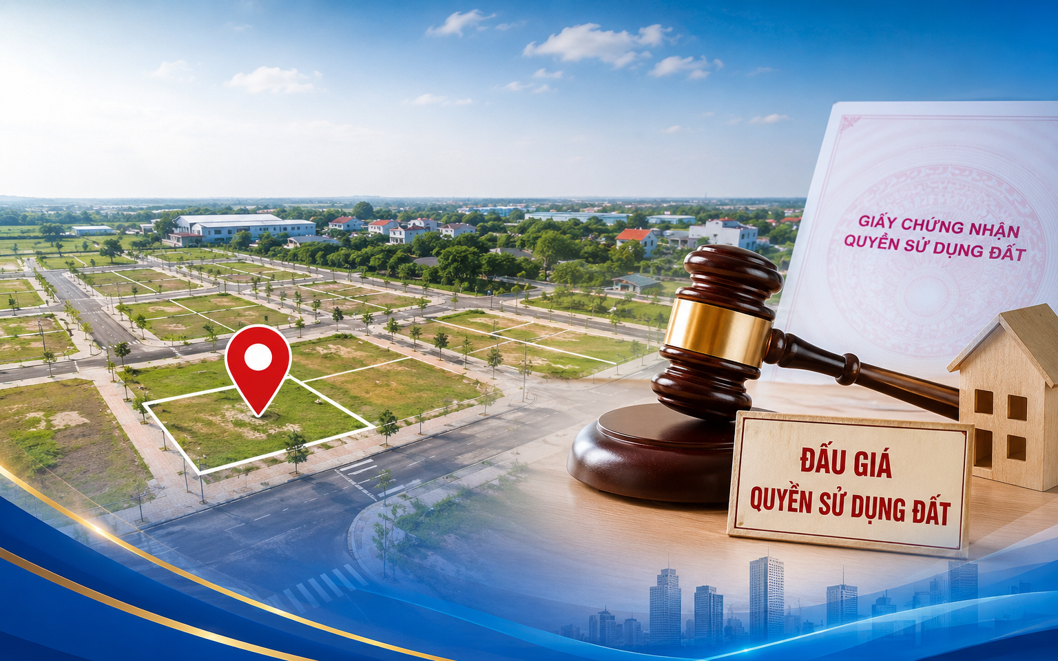Xã Phượng Dực công khai lựa chọn tổ chức đấu giá quyền sử dụng đất đối với 15 thửa đất khu Cánh Chăn nuôi