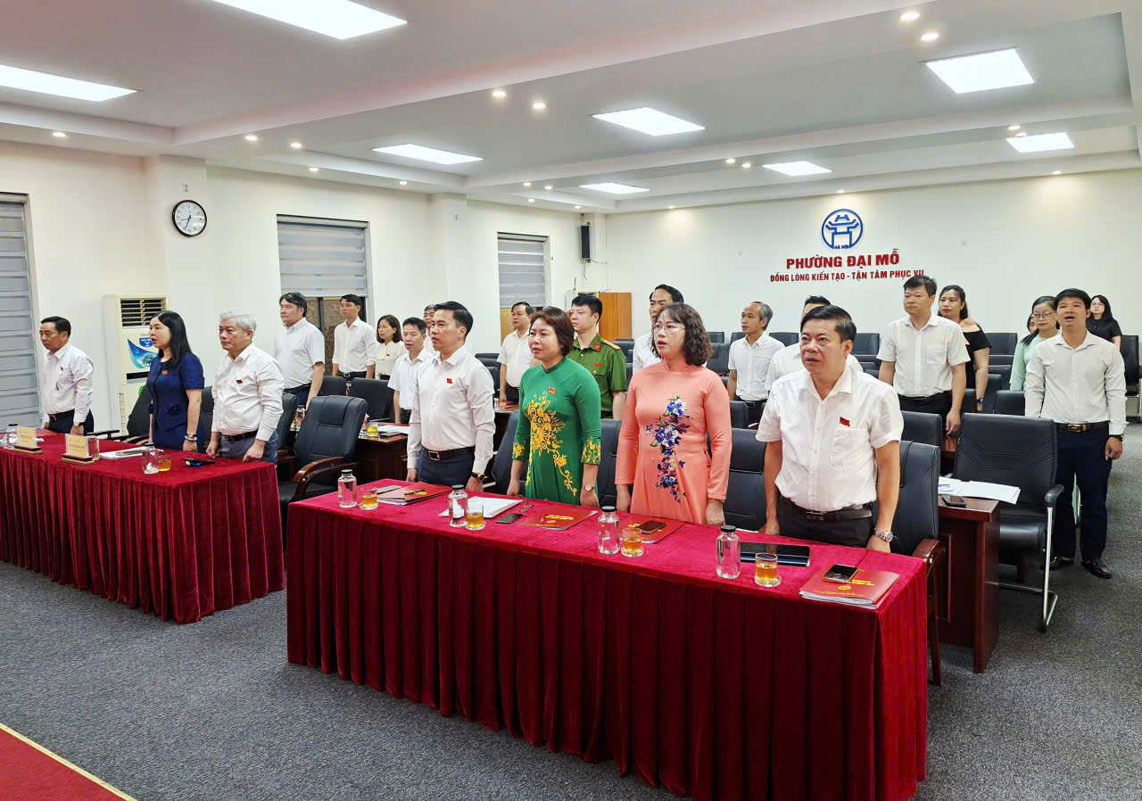 Hội đồng nhân dân phường thông qua các Nghị quyết quan trọng về đầu tư công- Ảnh 1.