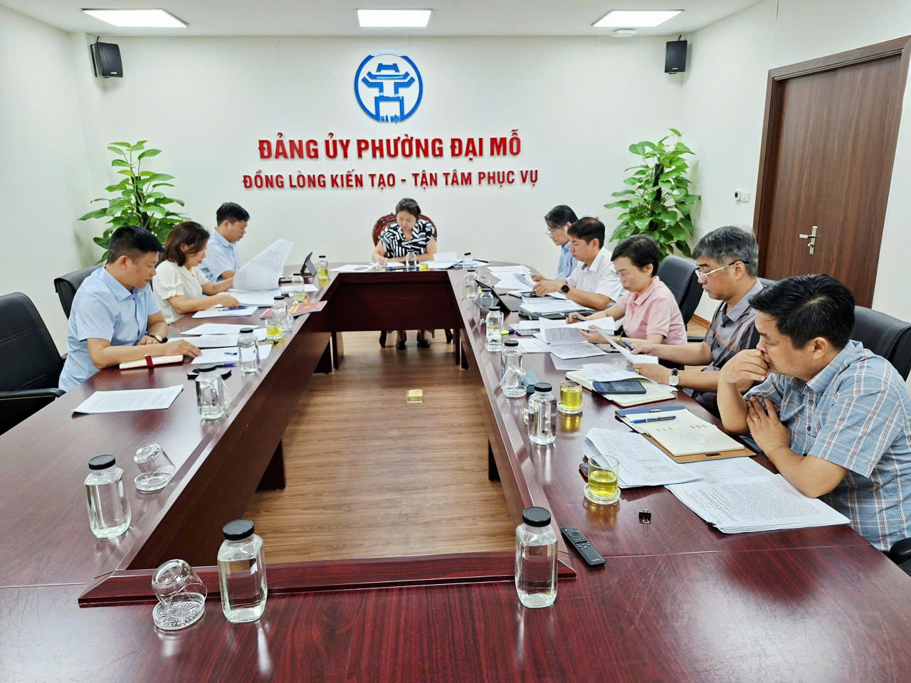 Các Ban Hội đồng nhân dân phường thẩm tra hồ sơ trình Kỳ họp chuyên đề của Hội đồng nhân dân phường Đại Mỗ khóa II, nhiệm kỳ 2026-2031- Ảnh 1.