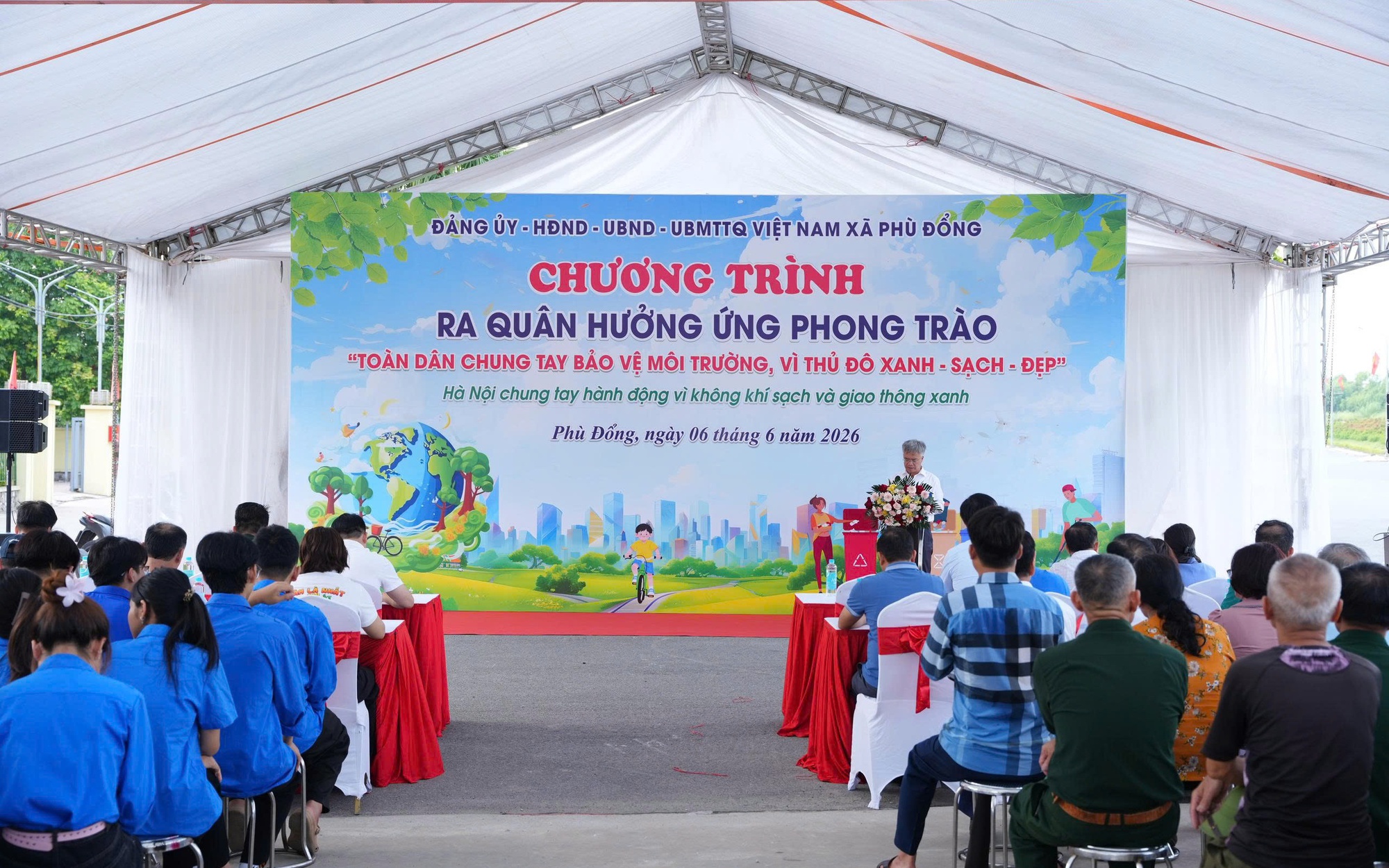 Xã Phù Đổng quyết tâm xây dựng môi trường sống trong lành, bền vững 