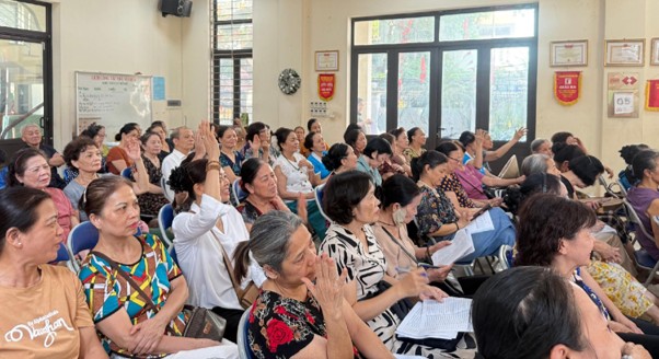 Phường Thanh Xuân tổ chức truyền thông chăm sóc sức khỏe người cao tuổi hưởng ứng Ngày Người cao tuổi Việt Nam 06/6/2026- Ảnh 3.