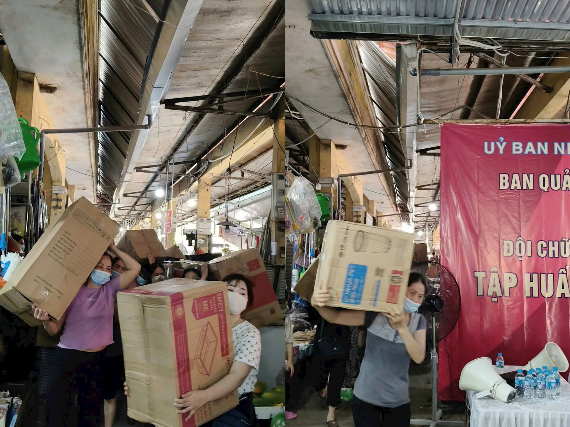 Tuyên truyền hướng dẫn an toàn PCCC cho các tiểu thương, người kinh doanh tại khu Chợ Thanh Xuân- Ảnh 3.