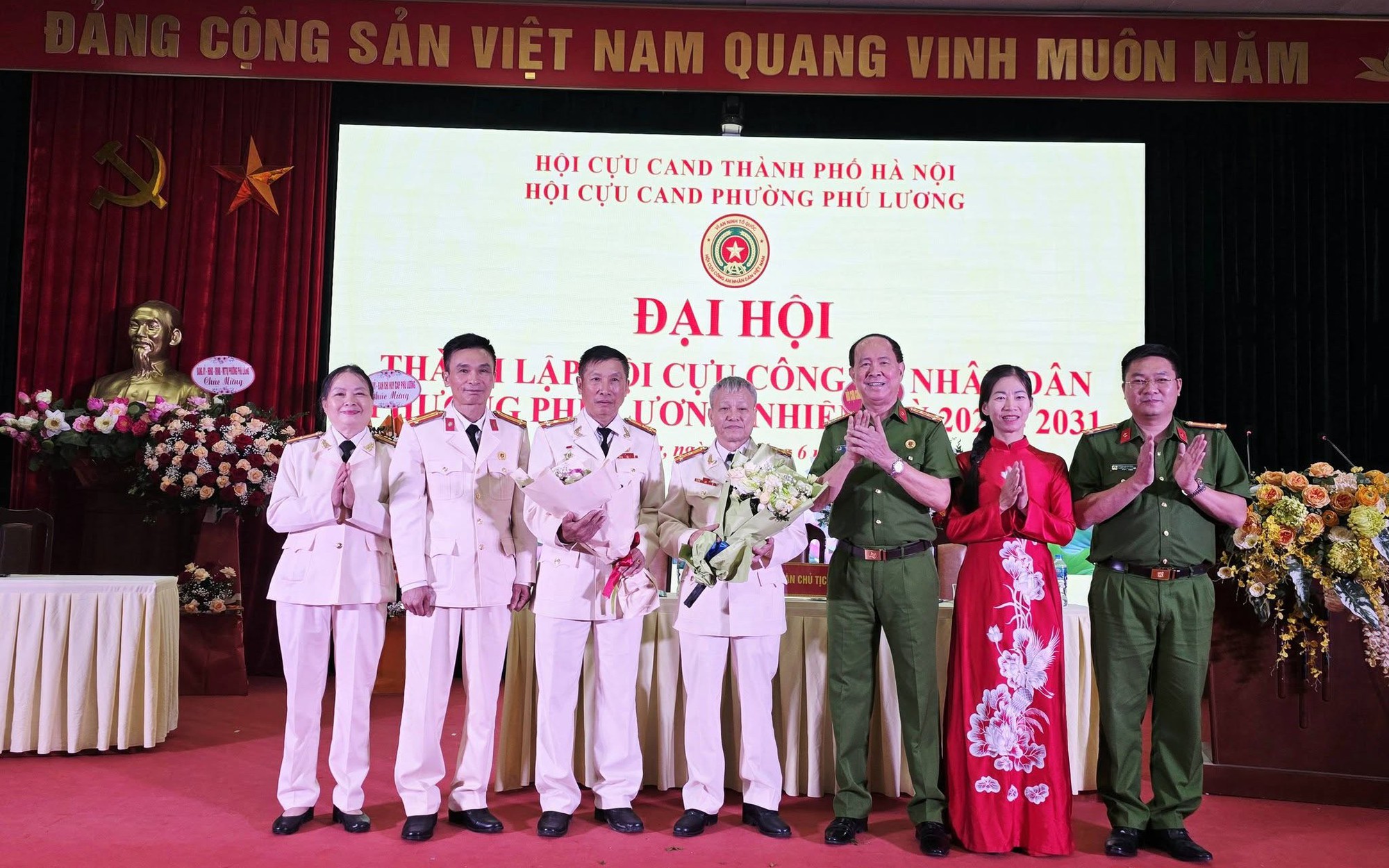 Đại hội thành lập Hội cựu Công an nhân dân phường Phú Lương, nhiệm kỳ 2026 - 2031