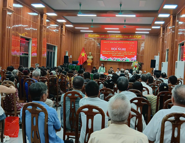 XÃ PHÚ XUYÊN TỔ CHỨC LẤY Ý KIẾN NHÂN DÂN ĐỐI VỚI PHƯƠNG ÁN SẮP XẾP THÔN, NÂNG CAO HIỆU QUẢ QUẢN LÝ Ở CƠ SỞ- Ảnh 8.