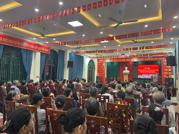 XÃ PHÚ XUYÊN TỔ CHỨC LẤY Ý KIẾN NHÂN DÂN ĐỐI VỚI PHƯƠNG ÁN SẮP XẾP THÔN, NÂNG CAO HIỆU QUẢ QUẢN LÝ Ở CƠ SỞ- Ảnh 14.
