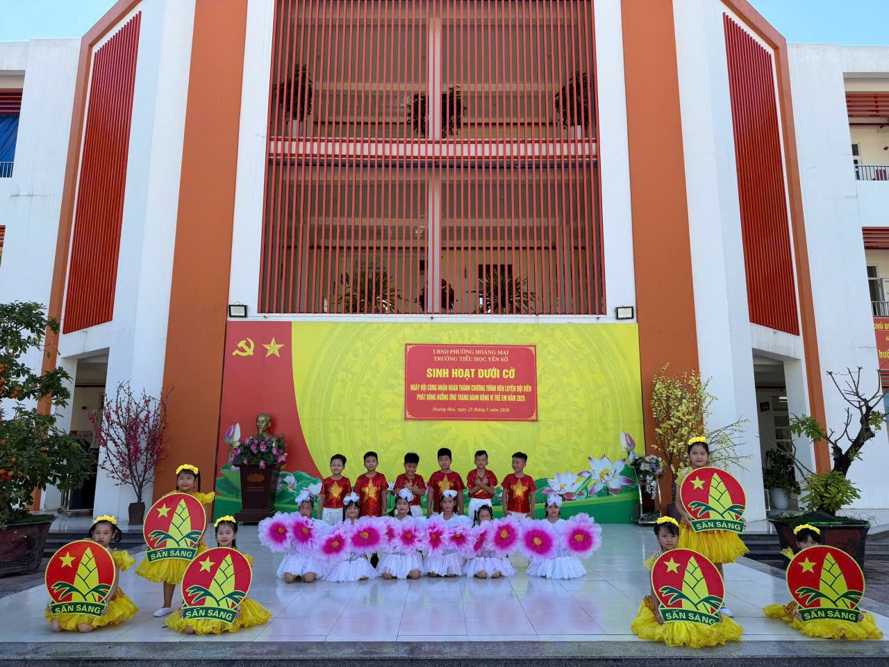 Trường Tiểu học Yên Sở tổ chức Ngày hội công nhận chuyên hiệu Rèn luyện đội viên - Năm học 2025 - 2026- Ảnh 1.