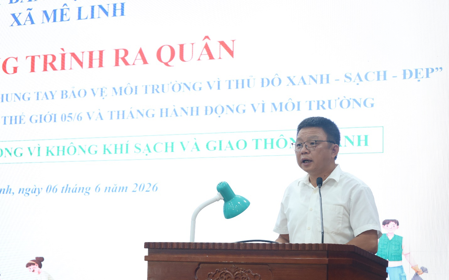 XÃ MÊ LINH TỔ CHỨC CHƯƠNG TRÌNH RA QUÂN HƯỞNG ỨNG PHONG TRÀO 