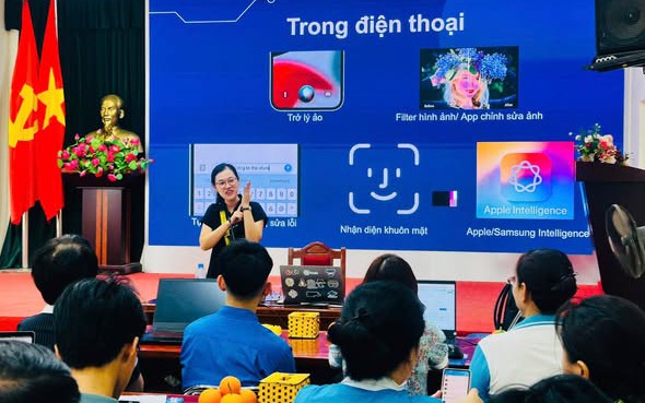 Tập huấn chuyên sâu sử dụng công nghệ AI cho đội ngũ cán bộ mặt trận