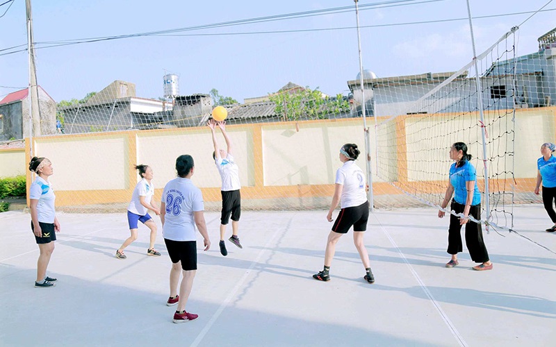 CÂU LẠC BỘ BÓNG CHUYỀN HƠI ĐỀN BÀ, XÃ PHÚC SƠN XUẤT SẮC GIÀNH CHỨC VÔ ĐỊCH GIẢI GIAO HỮU BÓNG CHUYỀN HƠI NĂM 2026.