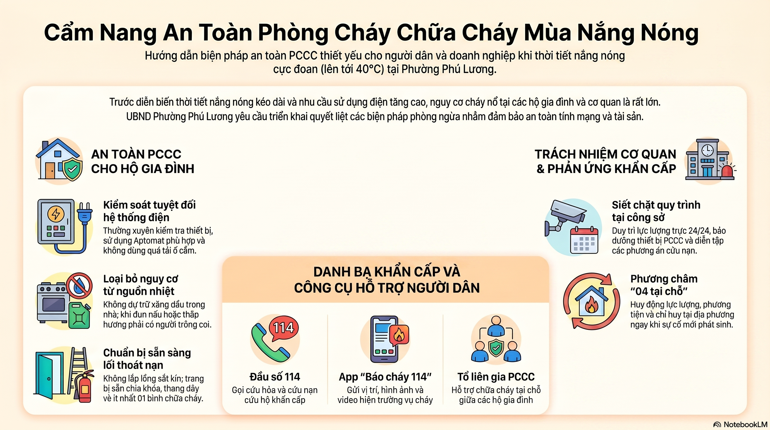 Phú Lương tăng cường tuyên truyền, bảo đảm an toàn phòng cháy, chữa cháy mùa nắng nóng- Ảnh 1.