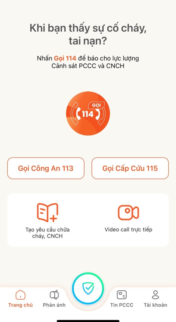  Một số tính năng cài đặt và sử dụng ứng dụng “Báo cháy 114”- Ảnh 3.