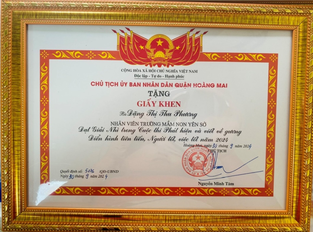 Cô văn thư yêu nghề và làm nhiều việc tốt- Ảnh 1. C:\Users\Techsi.vn\Desktop\z6229786371899_6501933da9a604891825b75b49e38db3.jpg