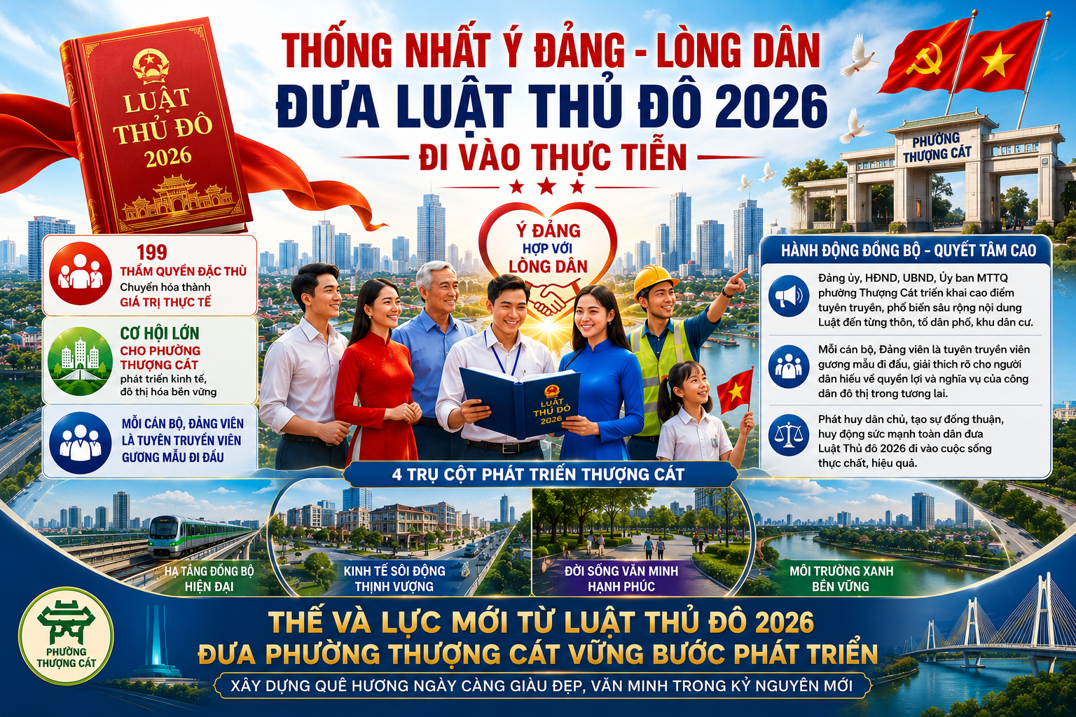 LUẬT THỦ ĐÔ LÀ BỆ PHÓNG THỂ CHẾ CHO PHƯỜNG THƯỢNG CÁT BỨT PHÁ TRONG KỶ NGUYÊN MỚI- Ảnh 3.