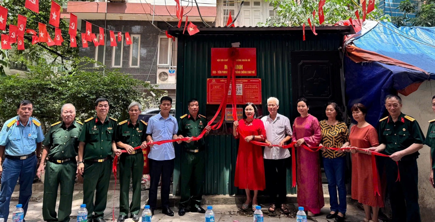 RA MẮT MÔ HÌNH “CỰU CHIẾN BINH TIÊN PHONG PHÒNG CHỐNG CHÁY NỔ”- Ảnh 1.