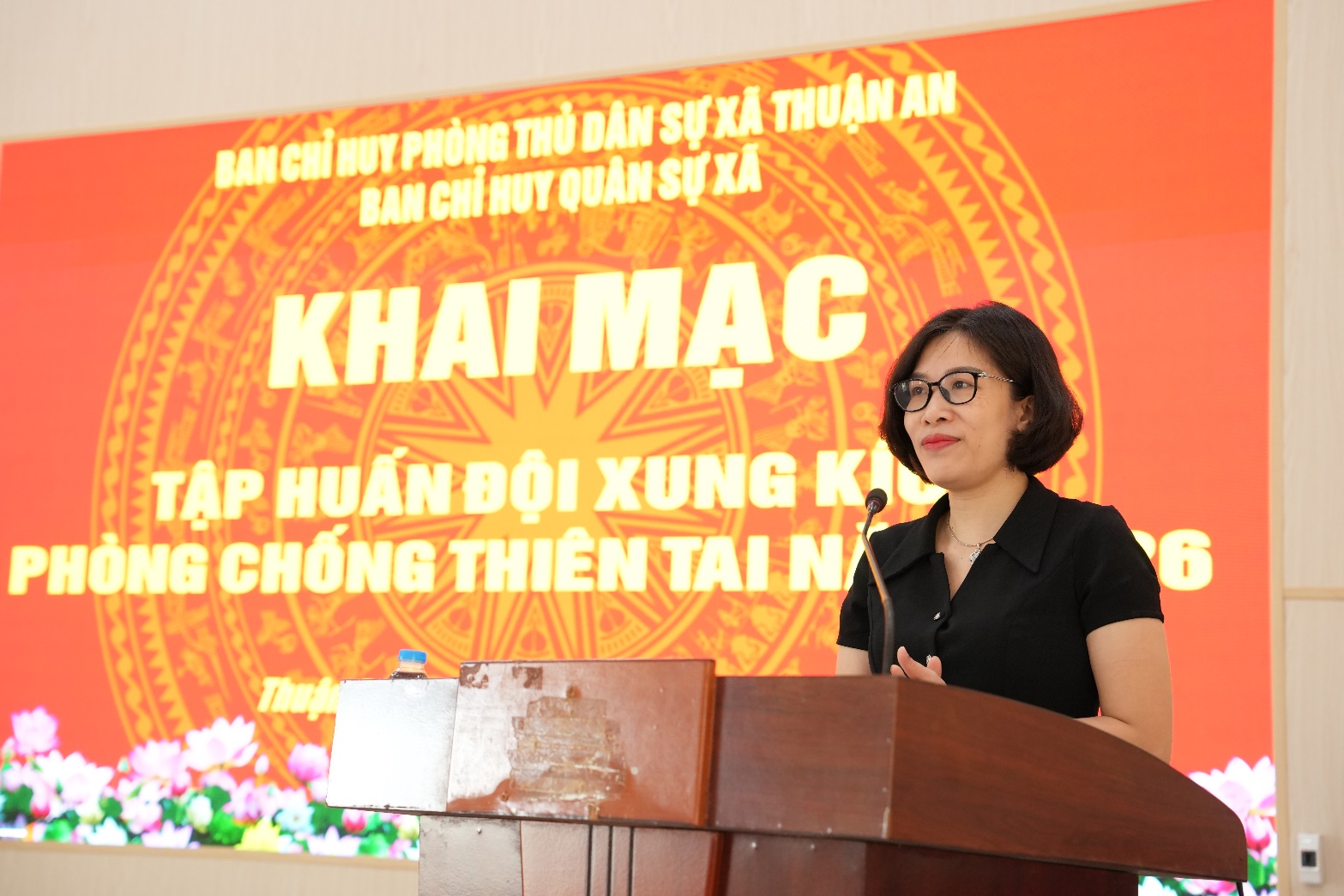 Xã Thuận An tổ chức Tập huấn Đội xung kích phòng, chống thiên tai của xã Thuận An năm 2026- Ảnh 4.