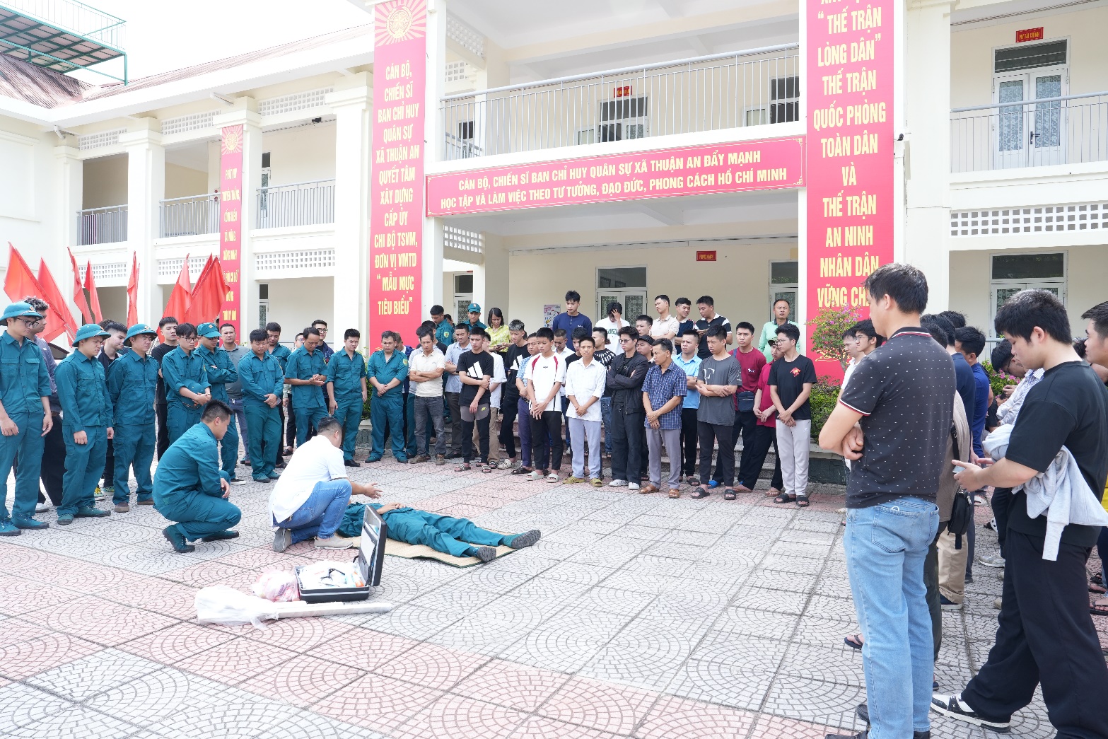 Xã Thuận An tổ chức Tập huấn Đội xung kích phòng, chống thiên tai của xã Thuận An năm 2026- Ảnh 9.