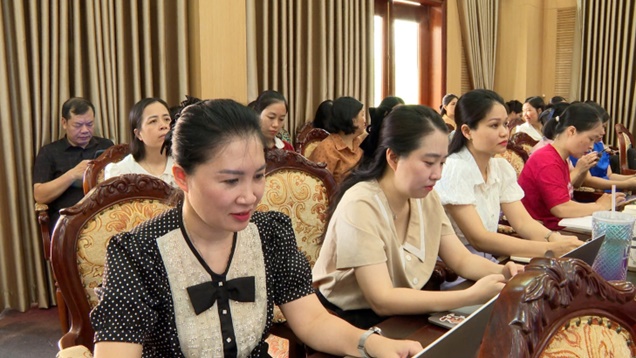 UBND xã Hoài Đức tổ chức hội nghị đào tạo, hướng dẫn sử dụng hệ thống quản trị thực thi nhiệm vụ và đánh giá cán bộ gắn với đo lường hiệu suất công việc (OKR/KPI) trên HanoiWork- Ảnh 6.