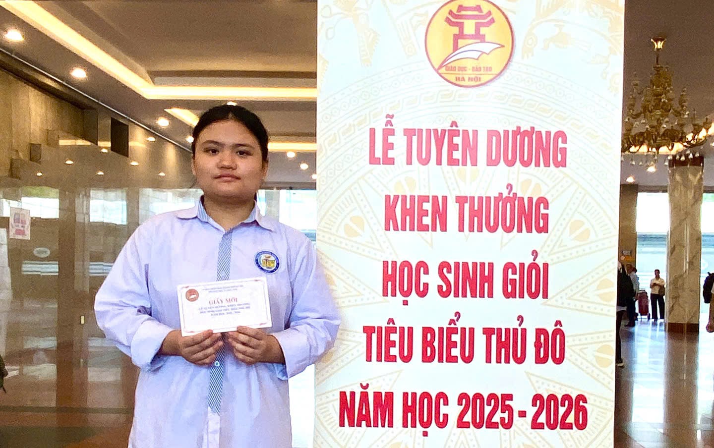 Cô học trò lớp 9B với dấu ấn trên hành trình chinh phục tri thức- Ảnh 1.