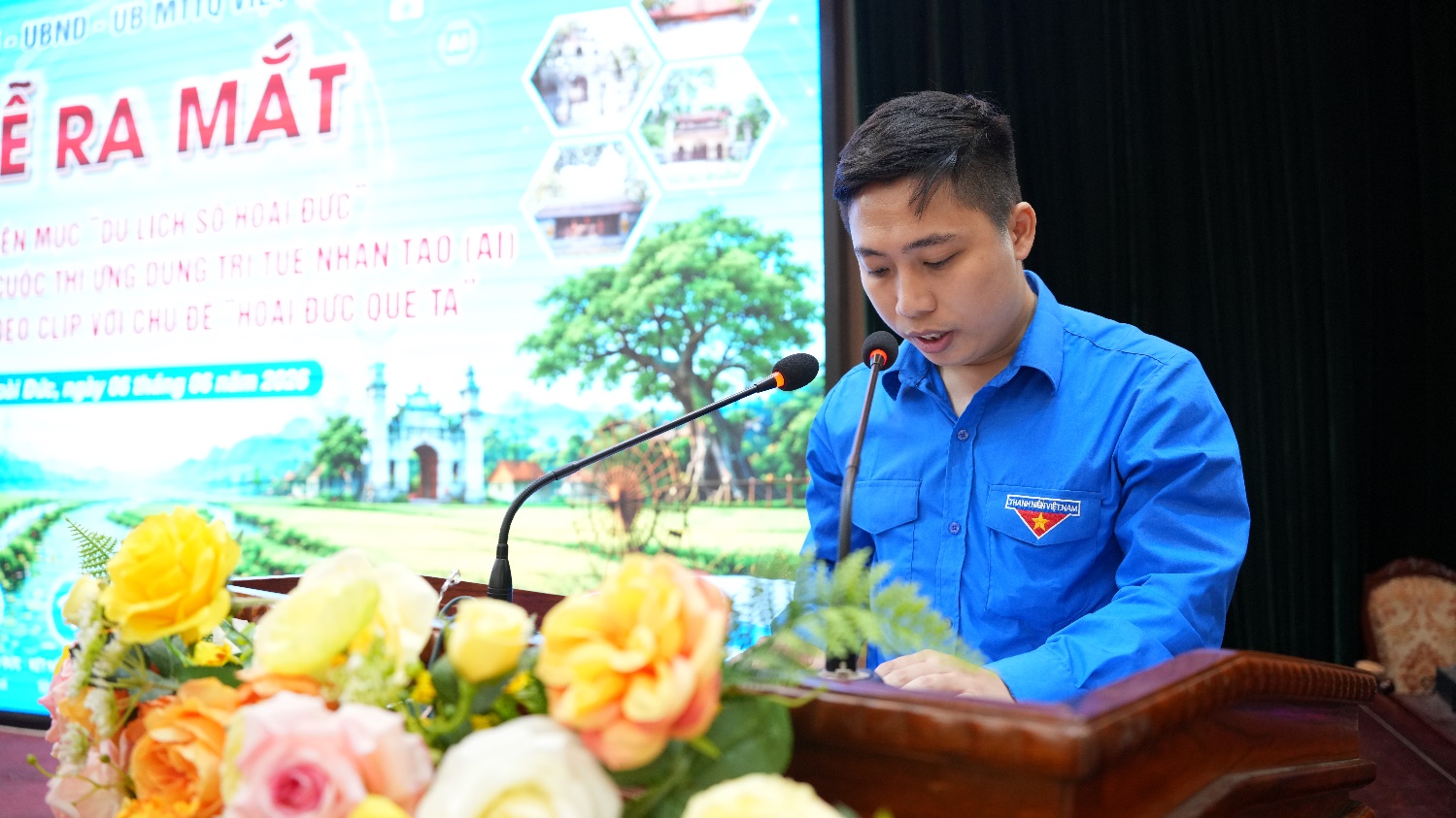 Hoài Đức tổ chức lễ ra mắt chuyên mục Du lịch số Hoài Đức và phát động cuộc thi "Ứng dụng trí tuệ nhân tạo (AI) xây dựng video clip với chủ đề Hoài Đức quê ta"- Ảnh 5.